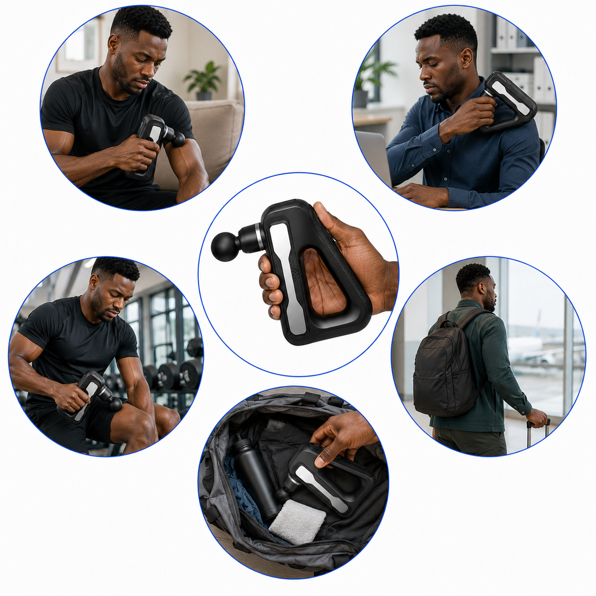 Pistolet de massage