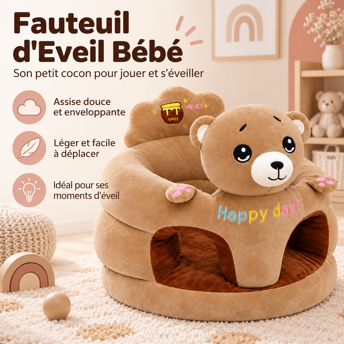 Fauteuil d’Éveil Bébé