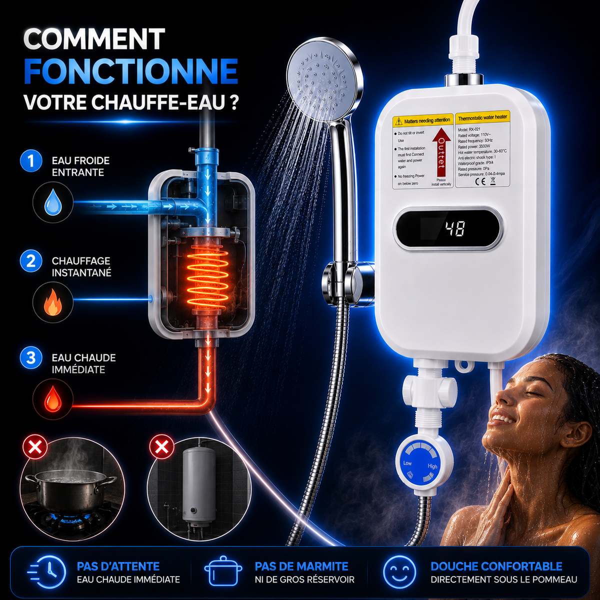 Chauffe eau électrique