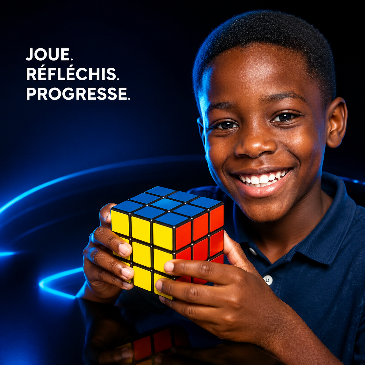 Cubes puzzle magnétiques éducatifs et de construction.