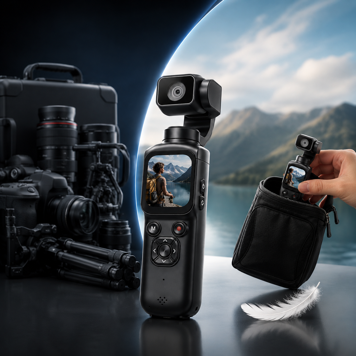 Pocket caméra 4k
