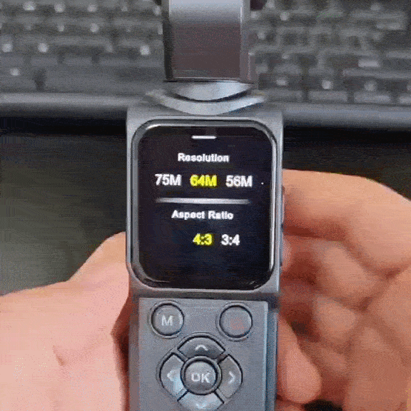 Pocket caméra 4k