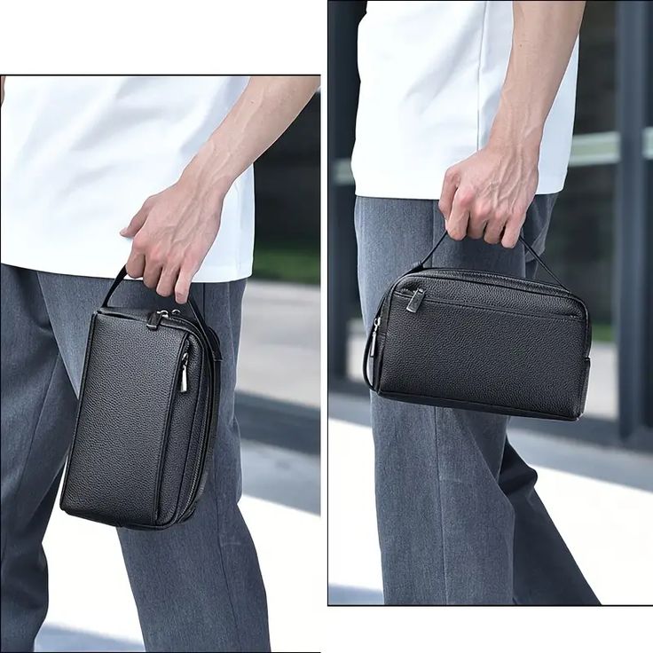 Sac à main pour Homme à Empreinte Digitale